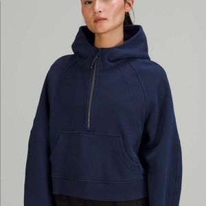 Lululemon Scuba Oversized Half Zip in Night Sea